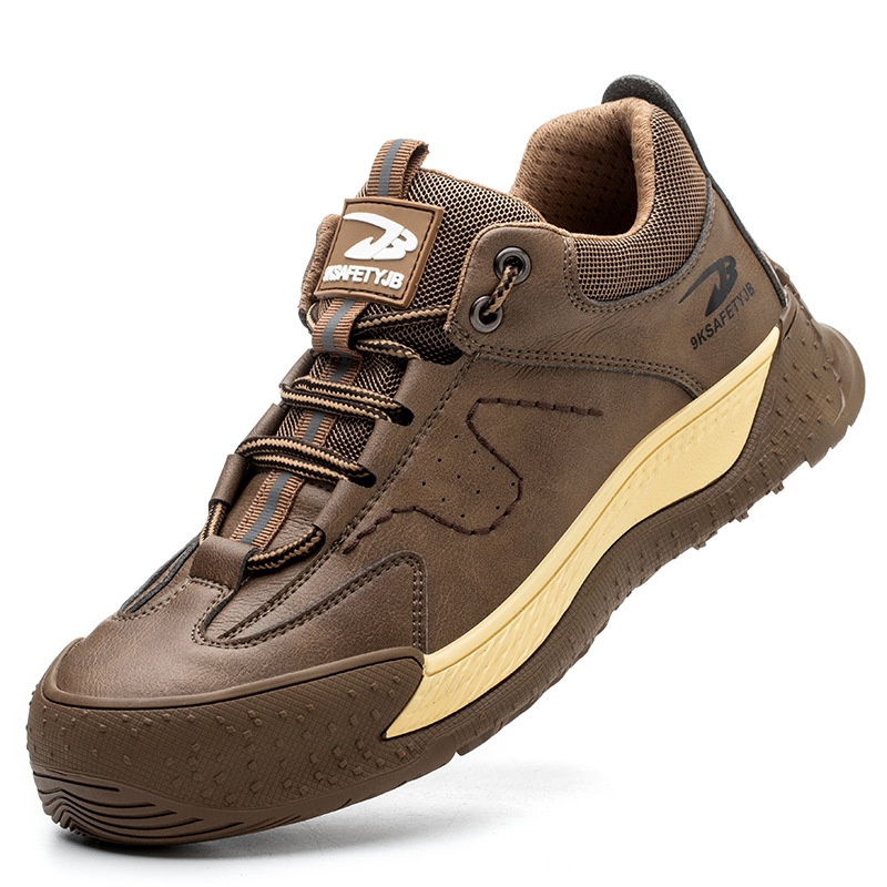 Flyknit Safety Comfortable Breathable Work Shoes foto 5