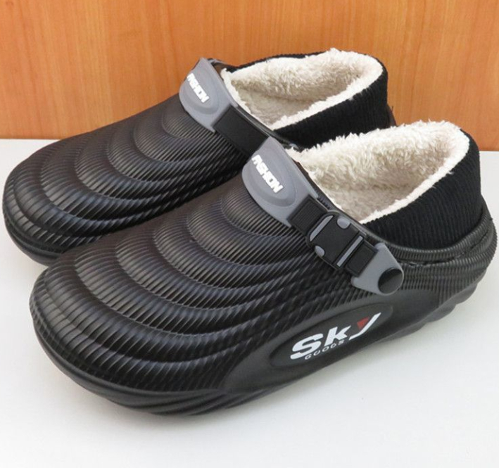 Cotton Slippers With Cotton Roots For Men's Household Use, Anti Slip, Extra Thick For External Wear foto 5