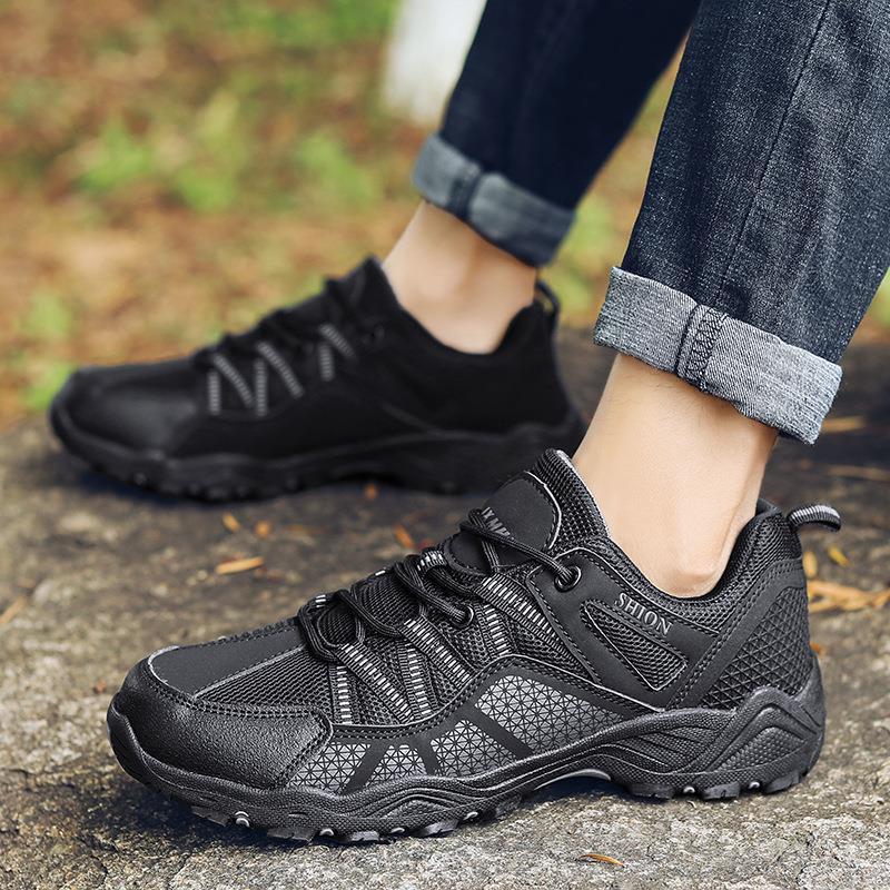 Summer Plus Size Leisure Sports Outdoor Hiking Work Men's Shoes foto 4