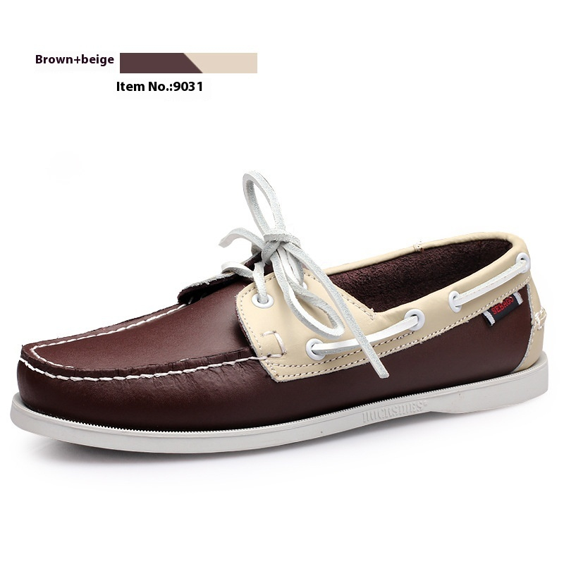 Men's Business Casual Leather Shoes foto 2
