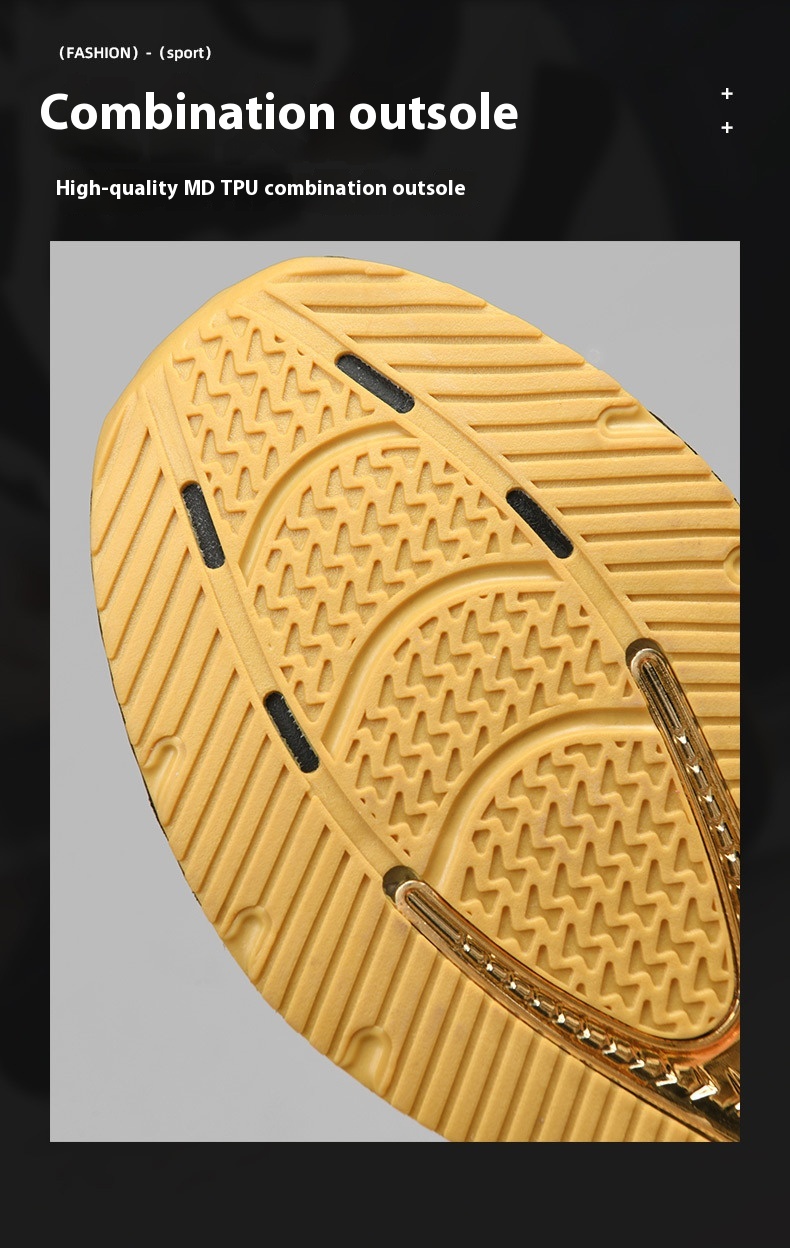 Electroplating Blade Men's Casual Sports Shoes Breathable foto 3
