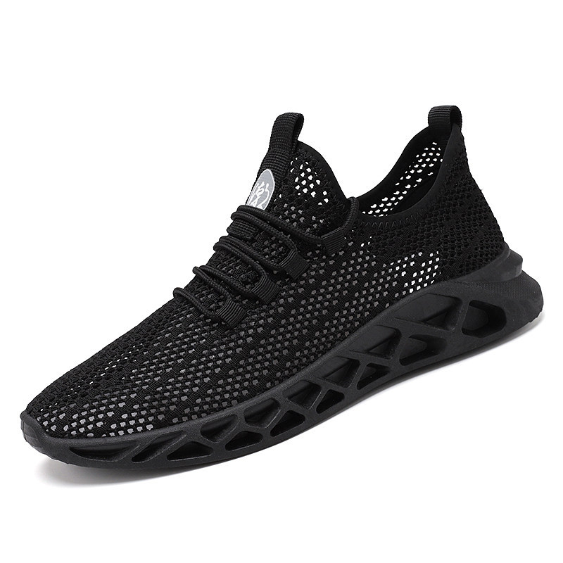 Breathable Fly Woven Mesh Casual Sports Shoes Men foto 4