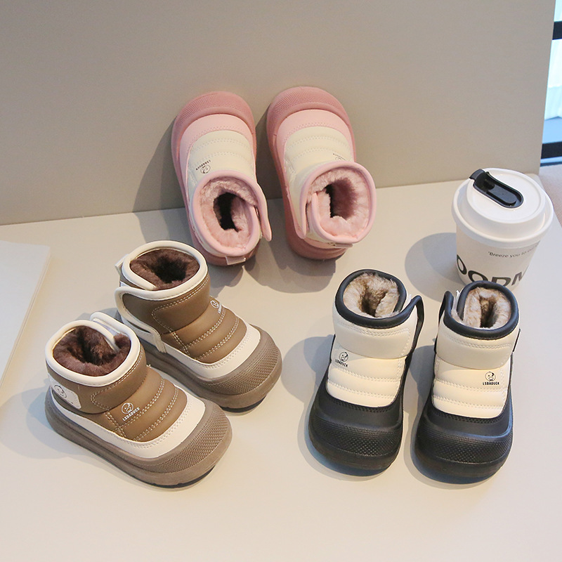 New Cold-proof Children's Bread Shoes foto 5