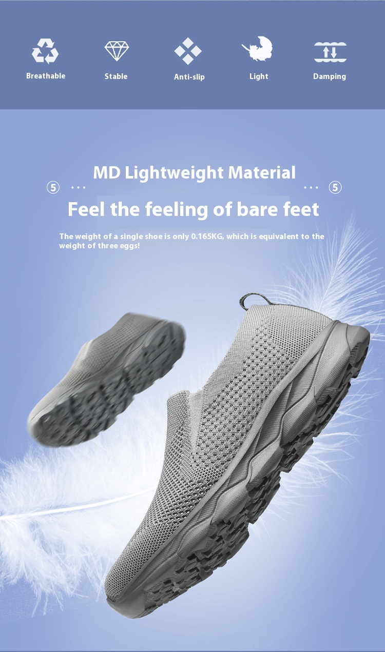 Summer Middle-aged And Elderly Mesh Breathable Casual Shoes foto 2