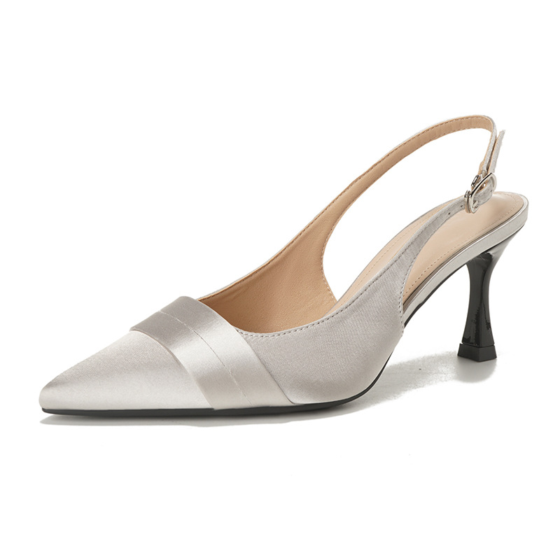 Women's Stiletto Heel Pointed Toe Closed Toe Sandals foto 5