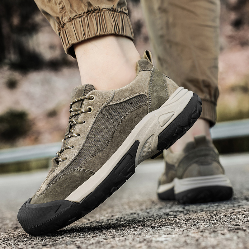 Solid Color Low Top Sports Climbing Shoes Fashion Lace-up Casual