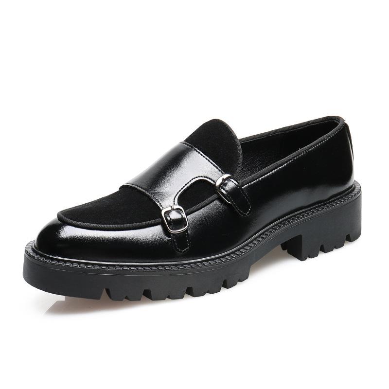 Slip-on Men's Thick Bottom Heighten Casual Shoes foto 2