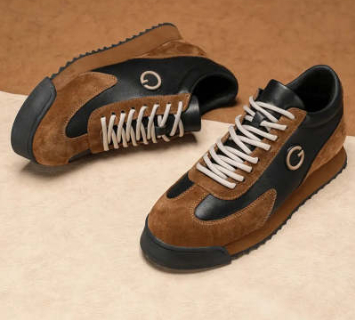 Plus Size Men's Casual Leather Waterproof Flat Shoes foto 2