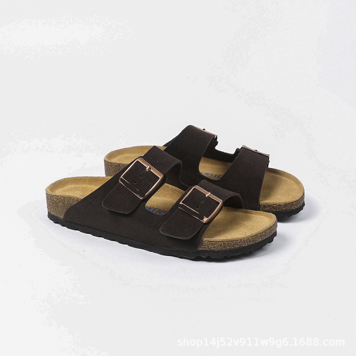 Double-breasted Sandals Outdoor Two-word Slippers For Women foto 2