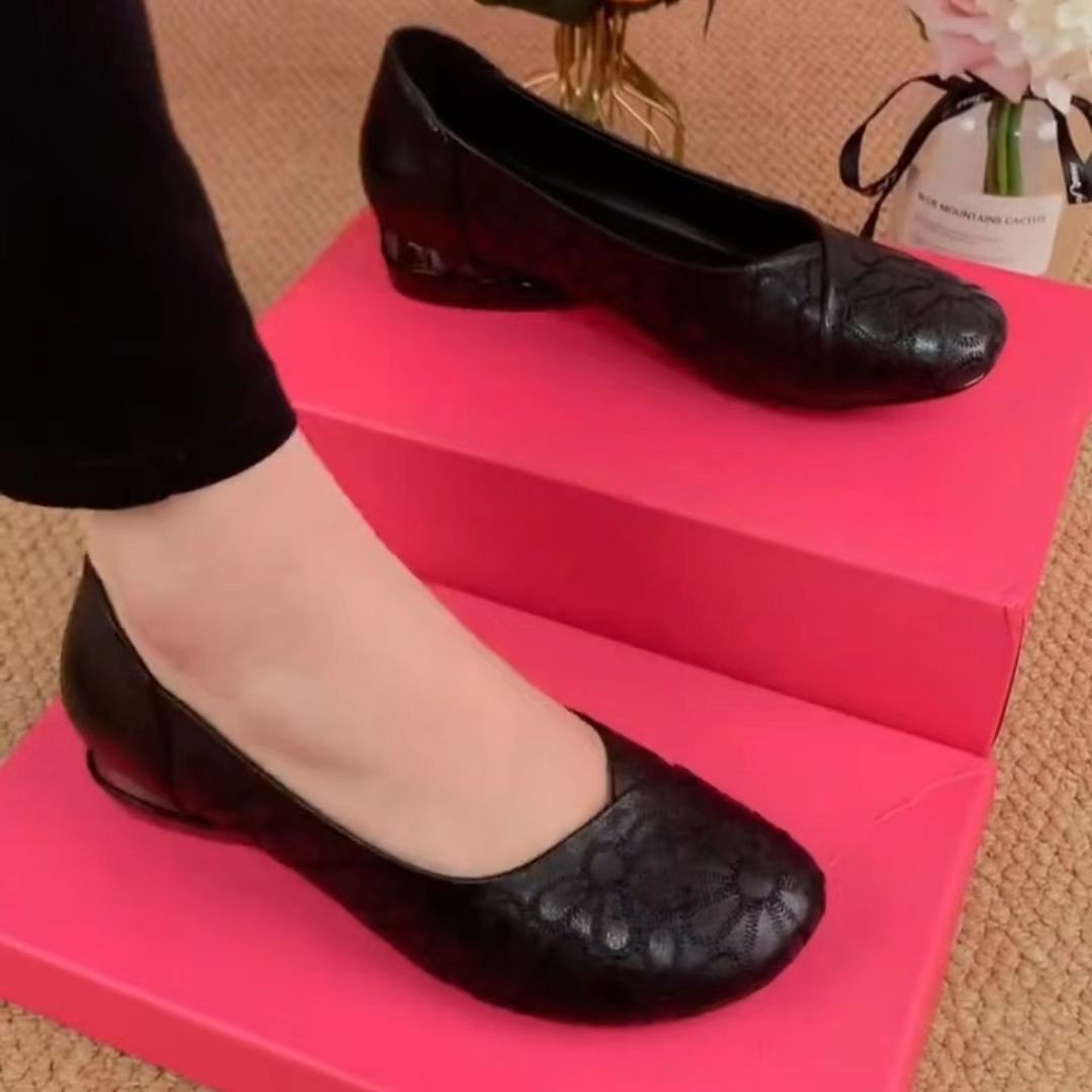 Fashionable British-style Shoes For Middle-aged And Elderly Mothers foto 2