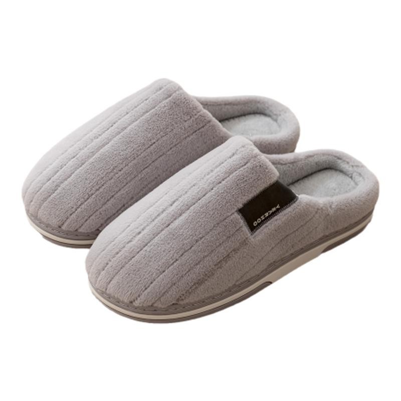 Men's Cotton Slippers, Winter Anti-slip Indoor Extra Large foto 5
