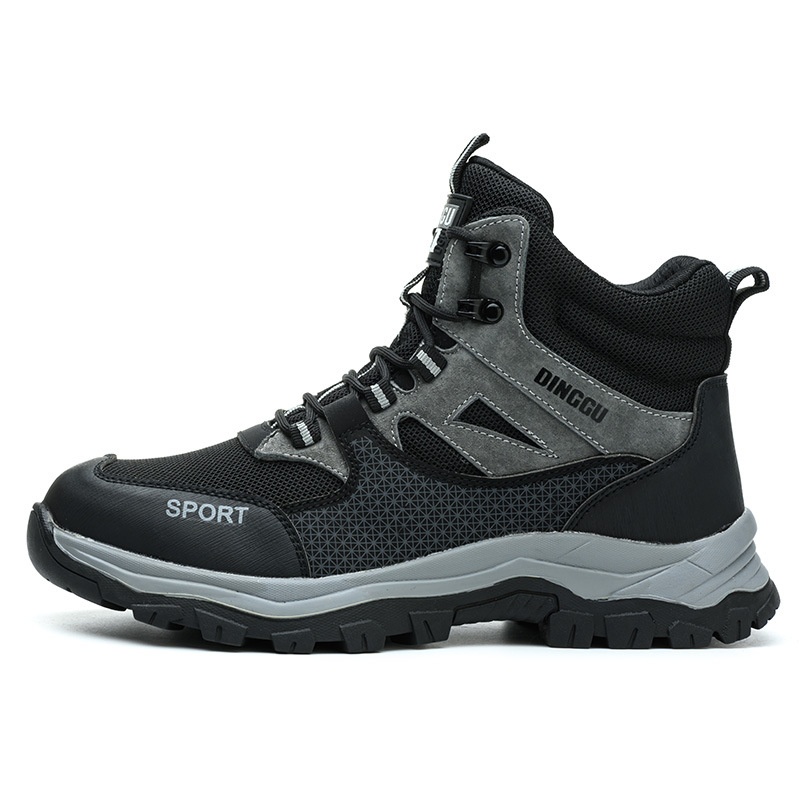 High-top Labor Protection Shoes With Anti-smashing Puncture-resistant And Abrasion-resistant Safety Features foto 3