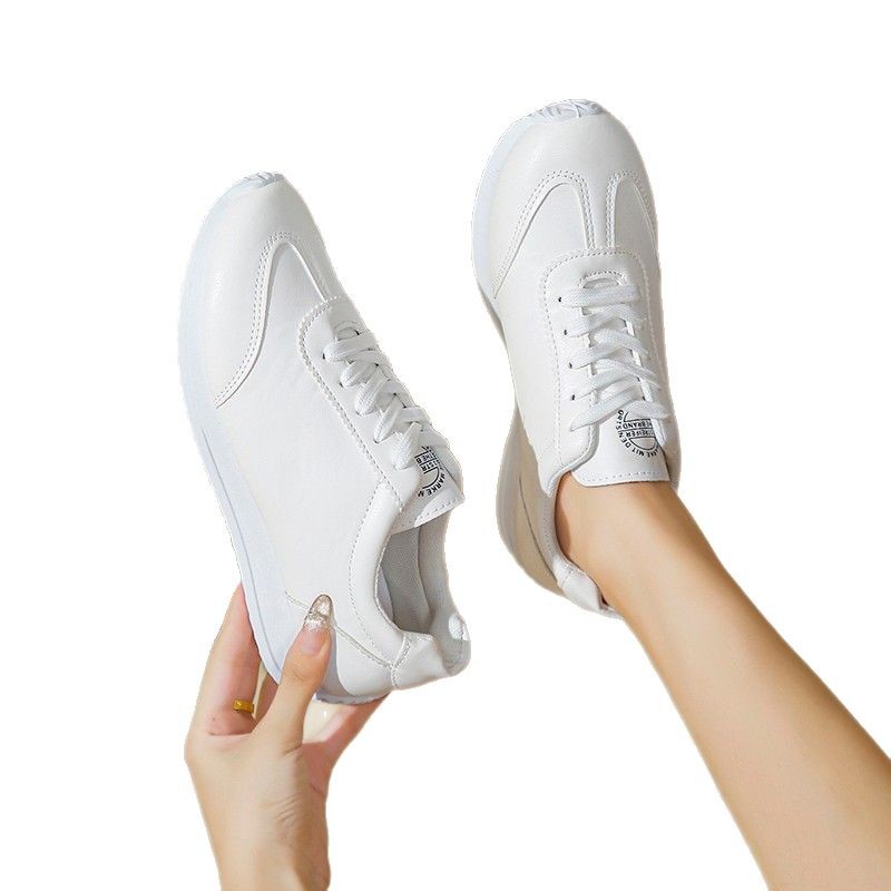 Autumn Casual Sports Trendy White Shoes For Women foto 5