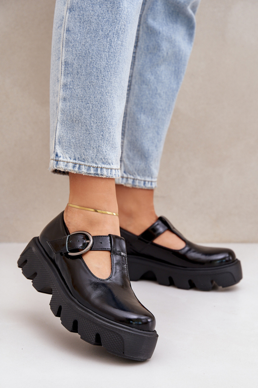 Platform schoenen Step in style