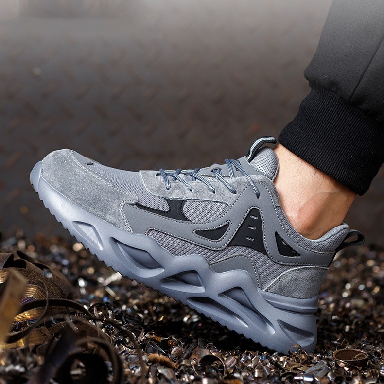 Anti Smashing Men's Protective Shoes foto 5