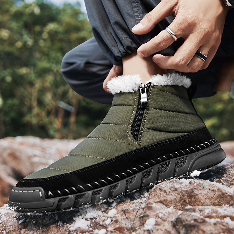 Plus Size Snow Boots Men's Outdoor Thickened Warm foto 5