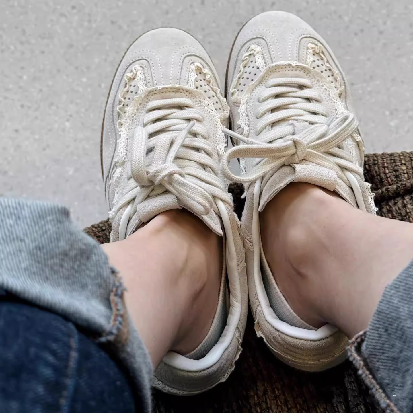 Women's Korean-style Ugly And Cute All-match German Training Shoes foto 2