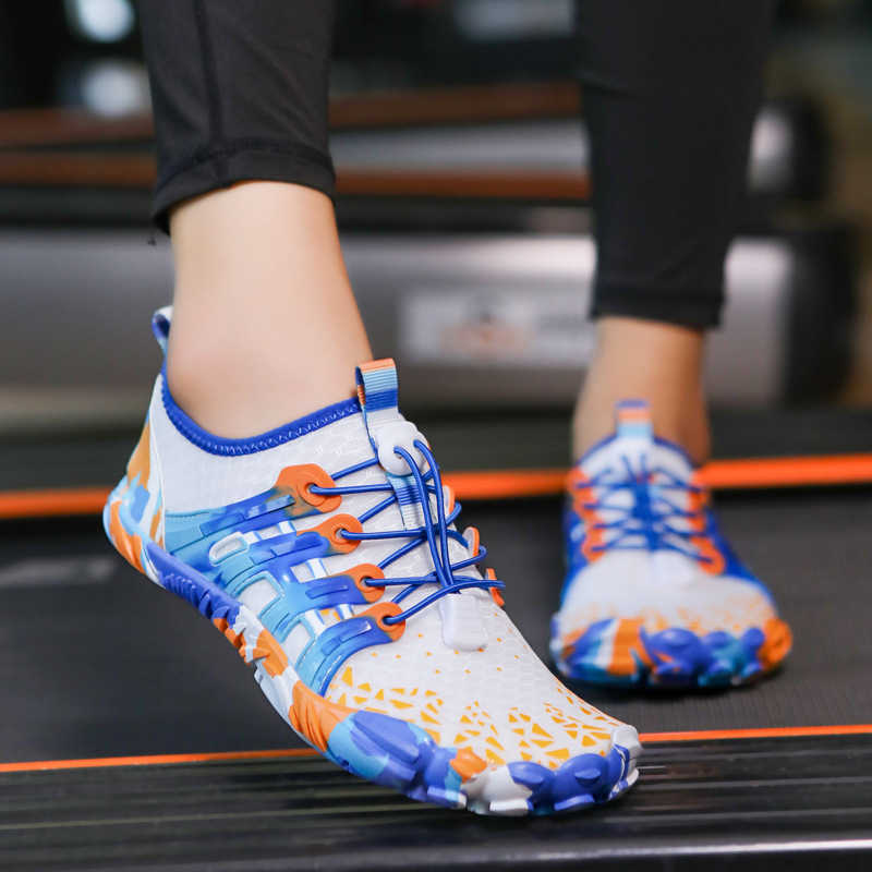 Indoor Shock Absorption Mute Female Yoga Treadmill Shoes foto 3