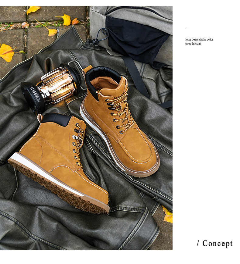 Men's Safety Shoes Deodorant And Breathable Anti-smashing foto 5