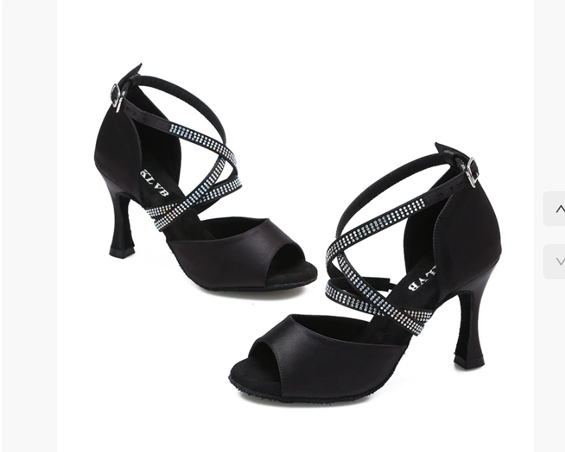 Hot Drilling Latin Dance Shoes Soft Bottom