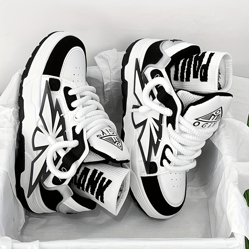 Niche Thick Bottom Trendy Men Harajuku European And American Increased By Clunky Sneakers foto 3