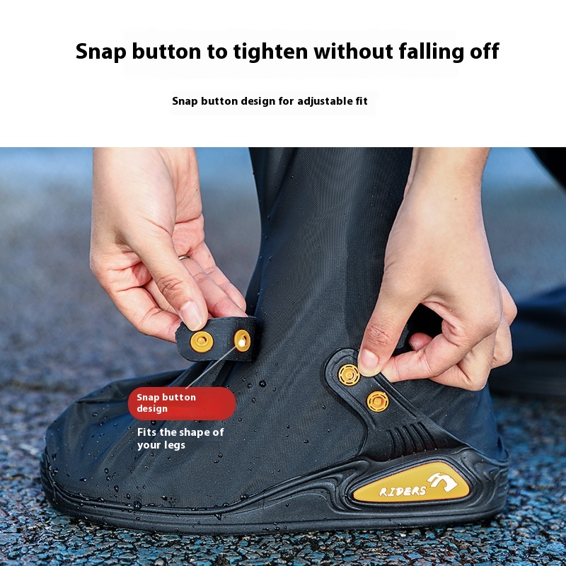 Outer Strap Extra Thick High Top Waterproof Overshoe foto 2