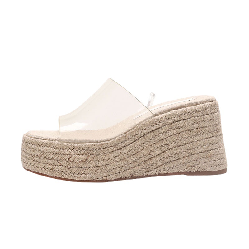 Wedge Plus Size Sandals Women's Outer Wear Platform foto 3