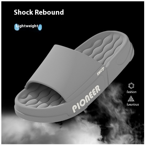 Men's Sandals Household Bathroom Non-slip Bathroom Slippers foto 5