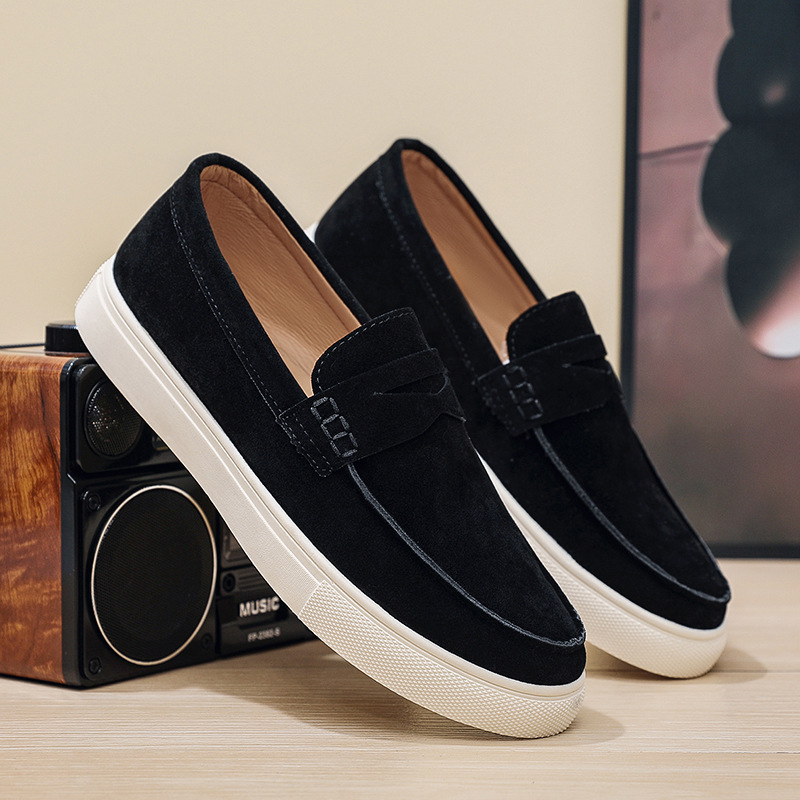 British Men's Fashion Slip-on Casual Shoes foto 2