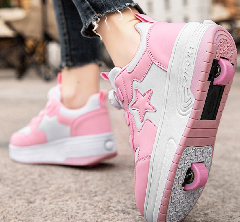 Rotating Buckle Boy Walking Shoes foto 4