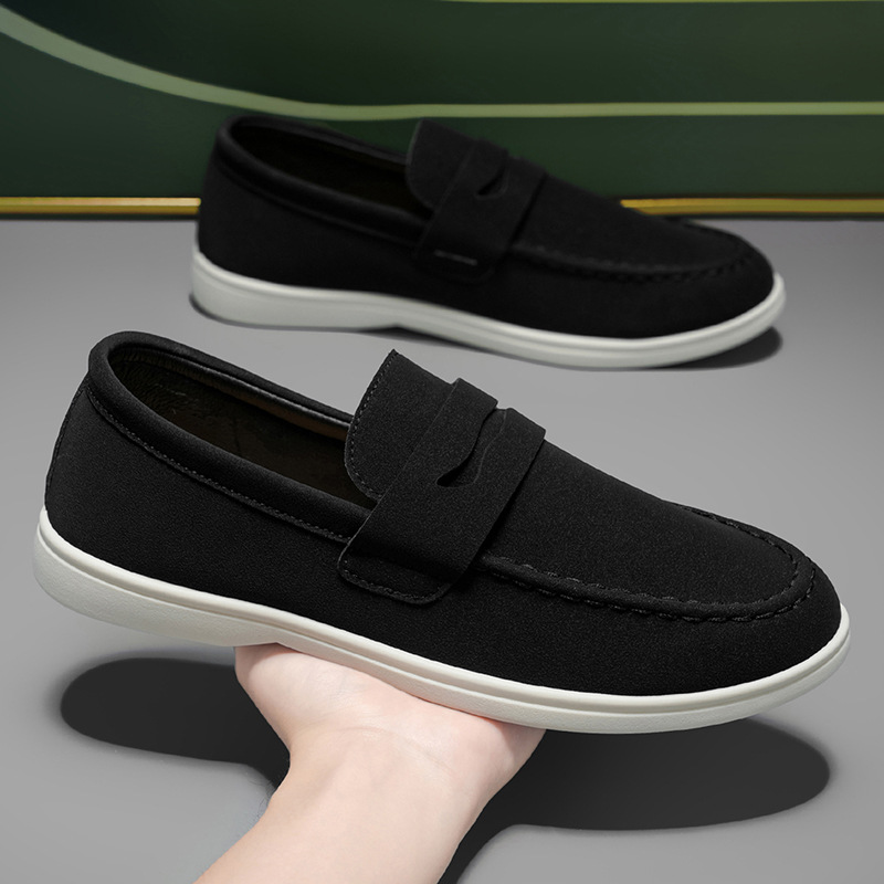 Spring New Large-Size Men's Loafers British Style foto 4