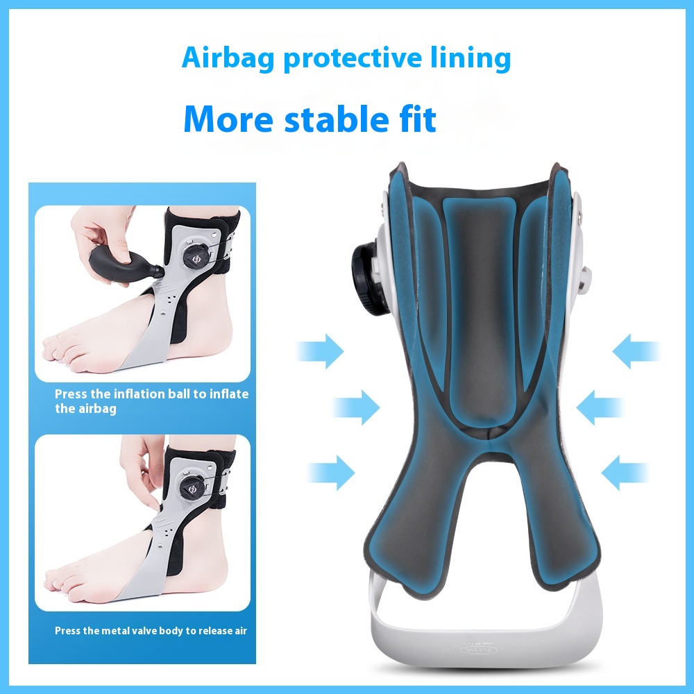 Airbag Button Ankle Support Training Rehabilitation Ankle Fixation Brace Correction Protective Gear foto 5