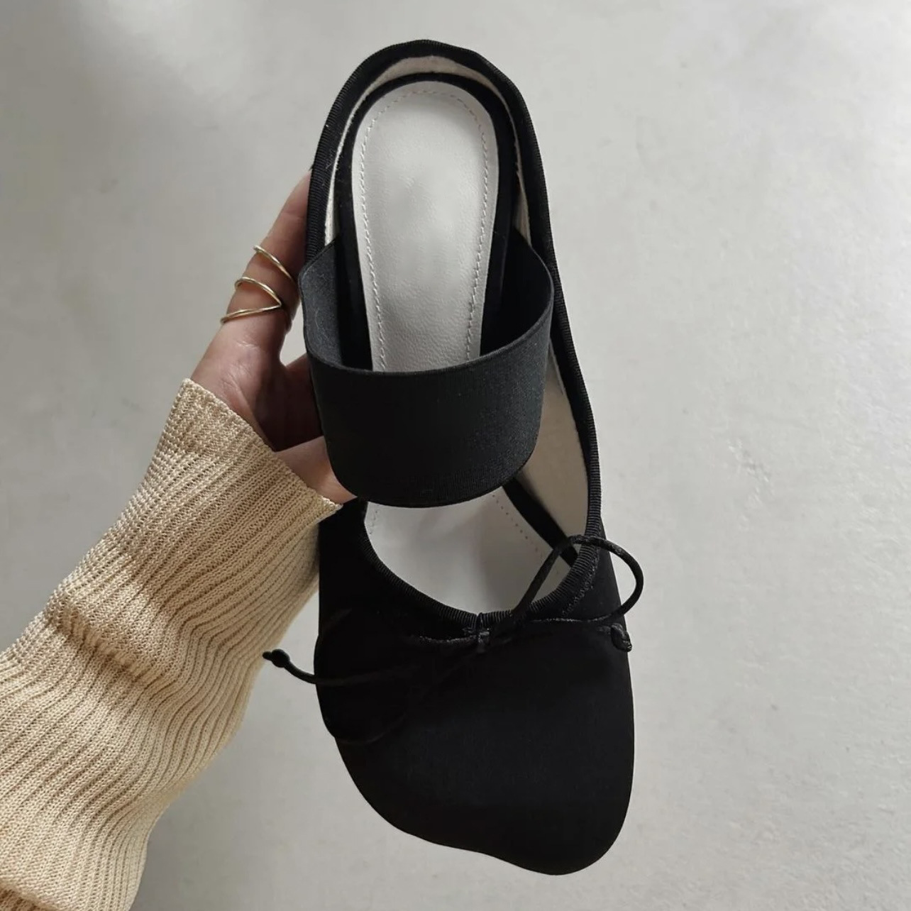 Womens Spring Summer New Arrival Mary Jane Shoes Retro Casual Chunky-Heel Ballet Flats foto 3