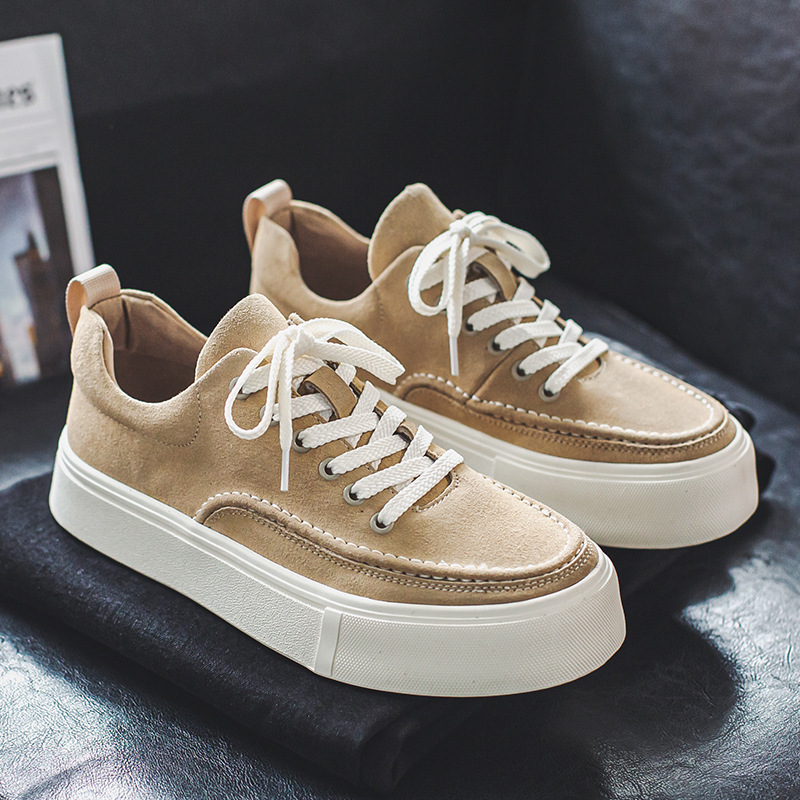 Low-top Simple Platform Sneakers All-matching Casual Shoes foto 3