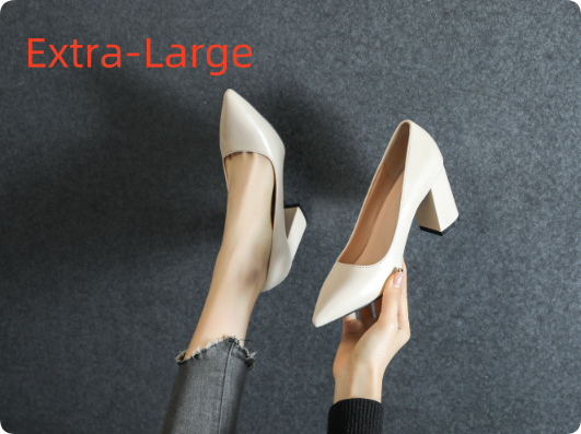 Women's Shallow-mouth Shoes, Plus Size, Wide And Thick For Fat Feet foto 5