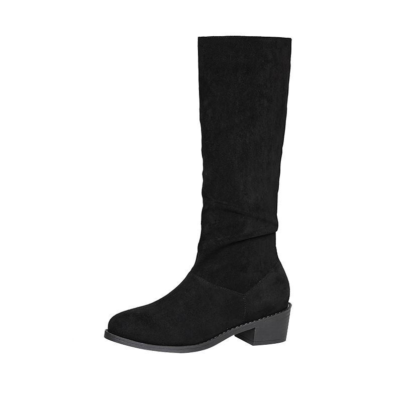 Womens Chunky-Heel Over-the-Knee Boots For FallWinter New Style foto 5