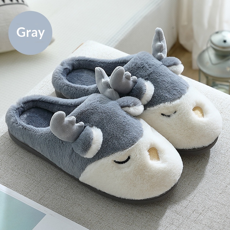 Women's Cotton Slippers For Winter, Home And Indoor Use, Non-slip foto 5