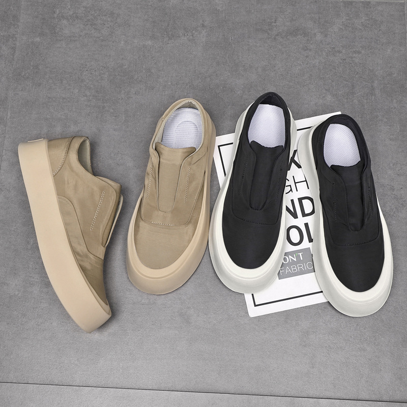 Canvas Shoes All-match Sneakers Casual Shoes Platform Men's Shoes foto 3