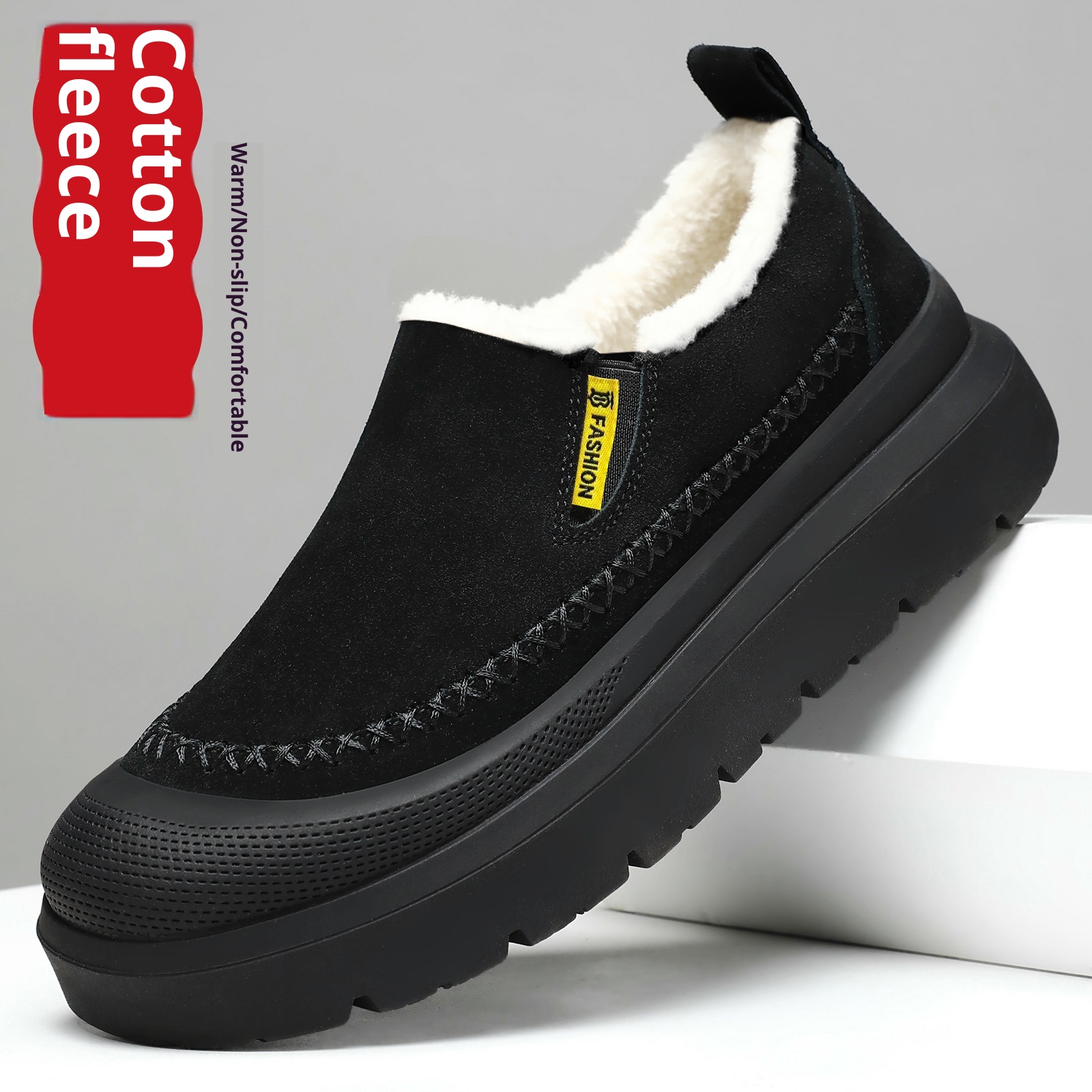 Low-cut Snow Boots Thickened Velvet Ankle Boots Cold And Warm foto 5