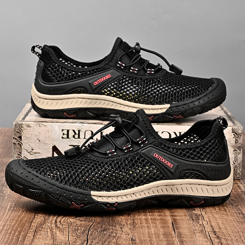 Mens Casual Shoes Summer Mesh Shoes Outdoor Footwear foto 3