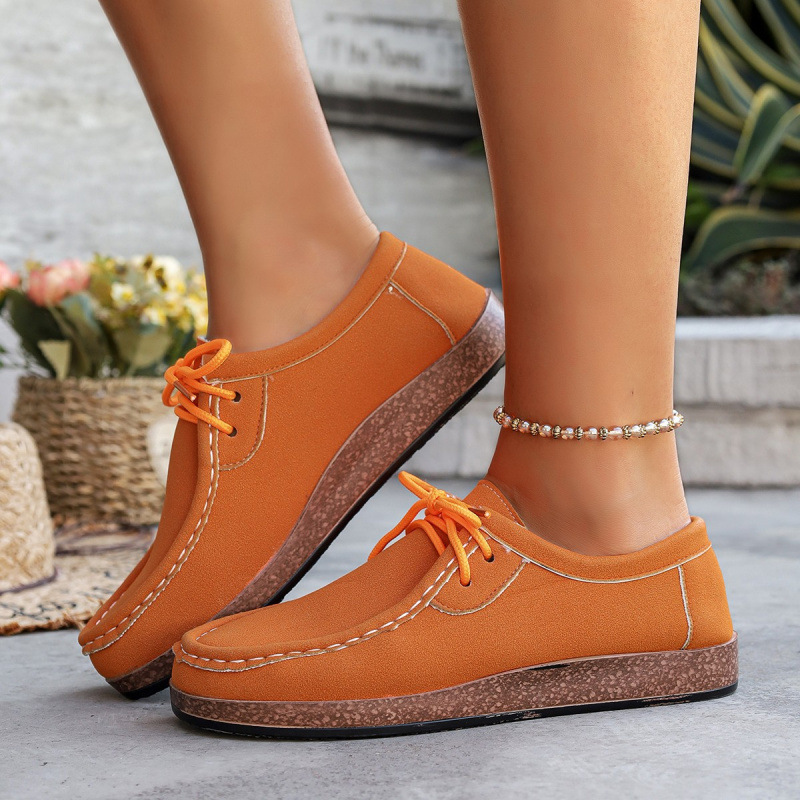 Autumn New Suede Comfortable Loafers For Women foto 3