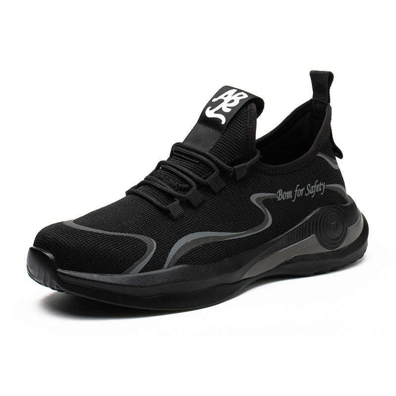 Labor Protection Shoes Smashing And Stab-proof Steel Tip foto 4