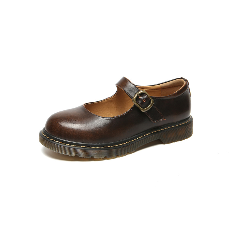 Spring And Autumn College Style Mary Jane Japanese Thin Shoes foto 2