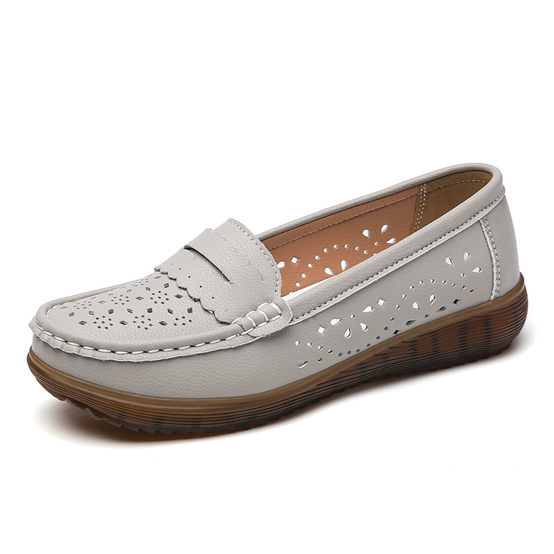 Tendon Bottom Soft Bottom Cutout Breathable Shoes Flat Hole Shoes foto 5