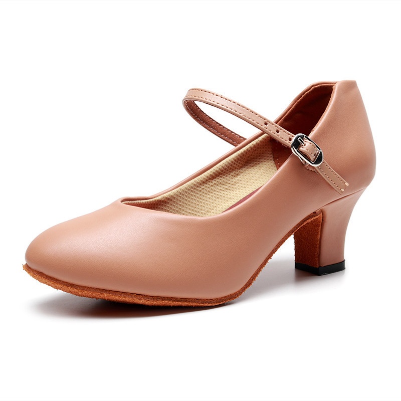 Women's Adult Dance Mid-heel Shoes Soft Bottom Lightweight Breathable foto 4
