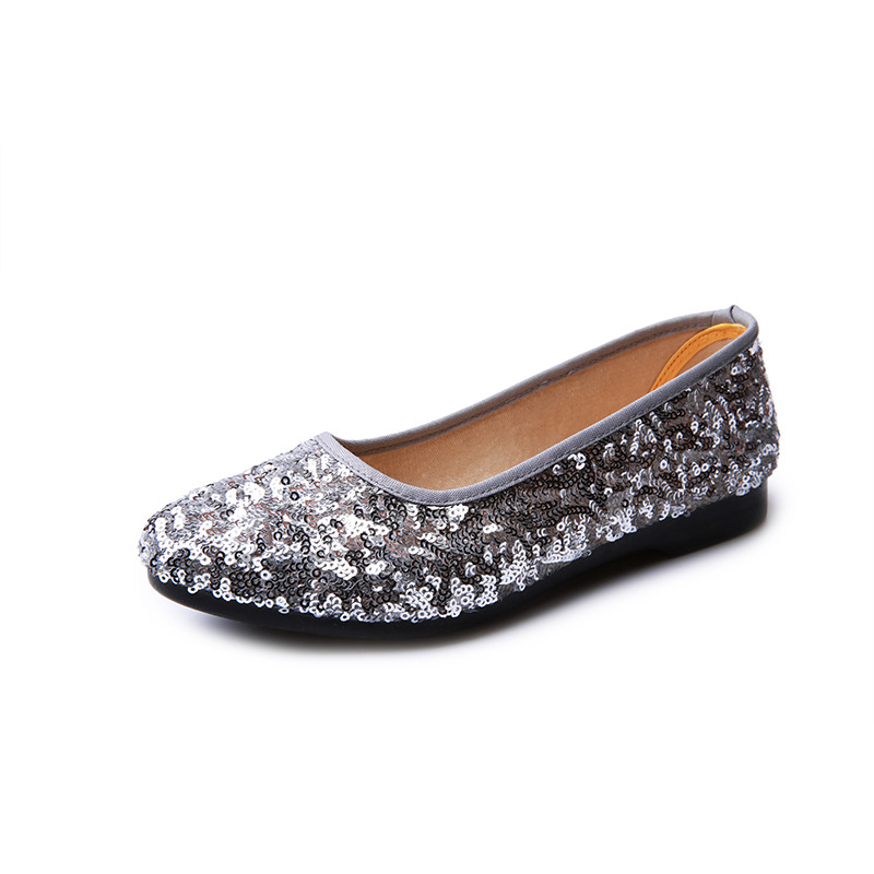 Old Beijing Women's Sequin Shoes Fashion Casual foto 3
