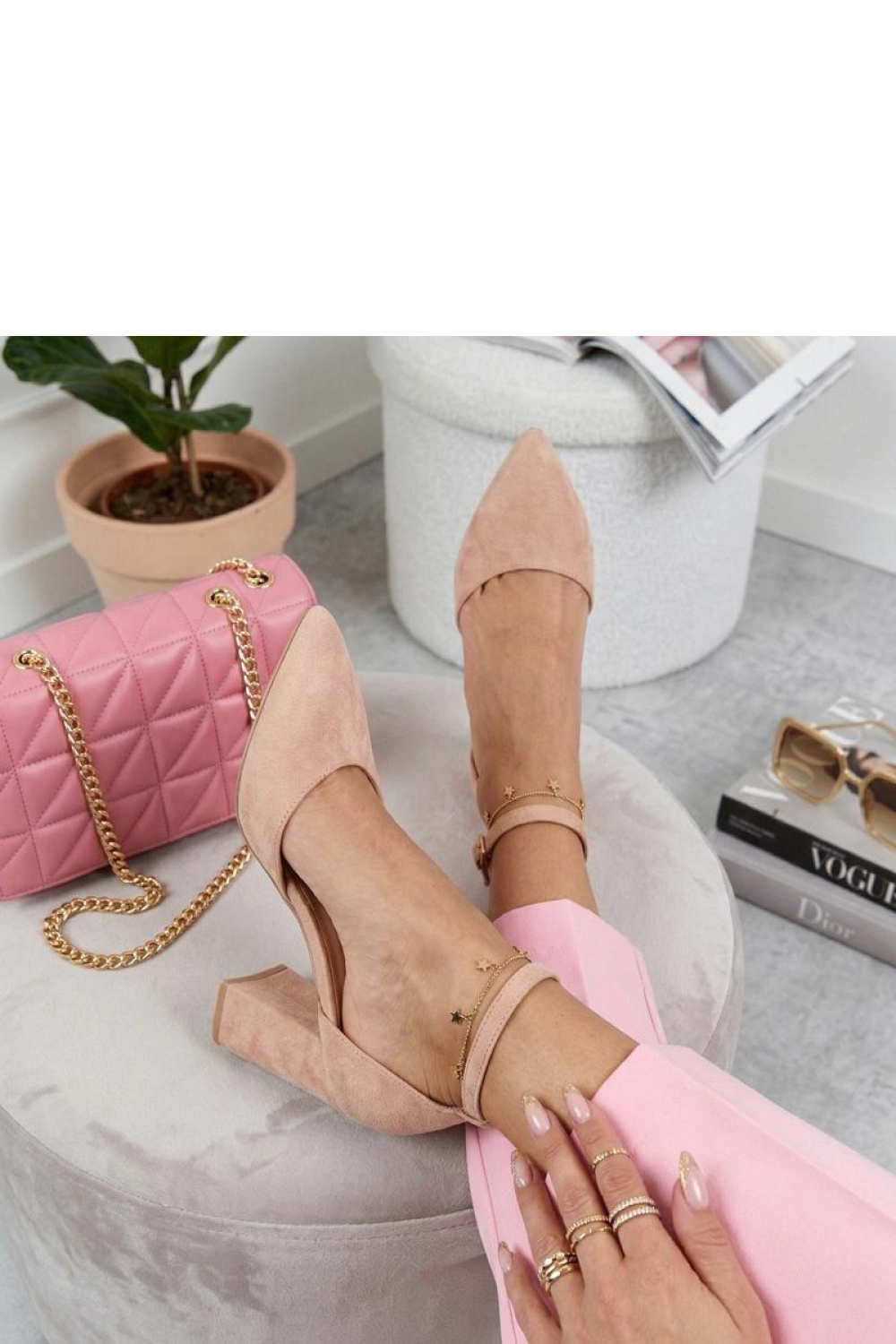 Pumps met dikke hak Solea foto 2