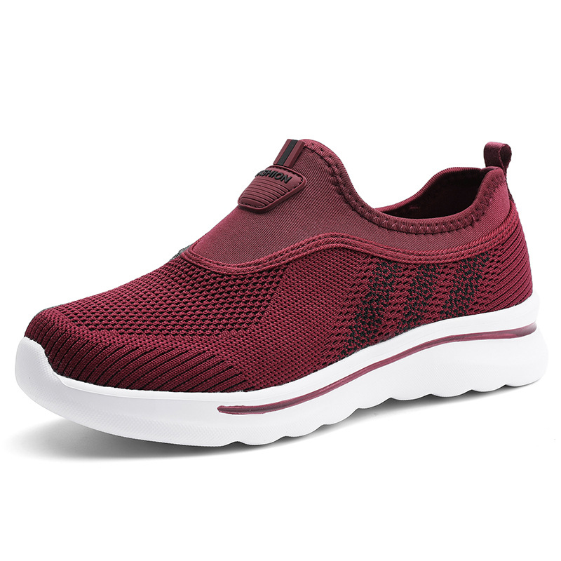Men's Old Beijing Cloth Shoes Slip-on Soft Bottom Non-slip foto 3