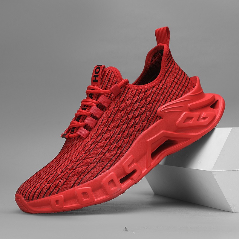 Plus Size Breathable Mesh Surface Popular Leisure Sports Running Blade Men's Shoes foto 4