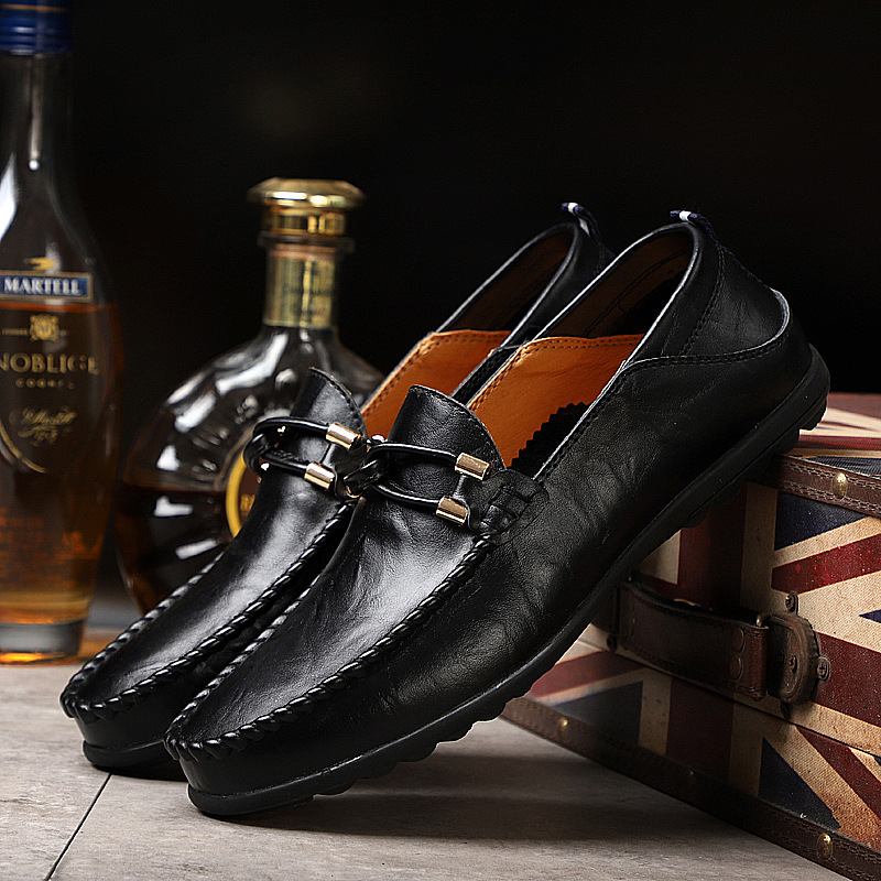 Men's Springsummer Gommino Cowhide Shoes foto 4